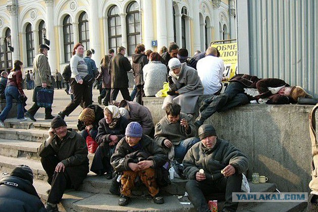 Водка в сугробе