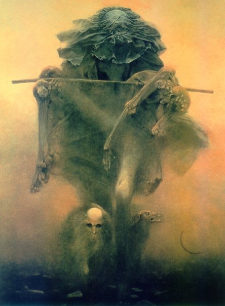 Картины Zdzisława Beksiński