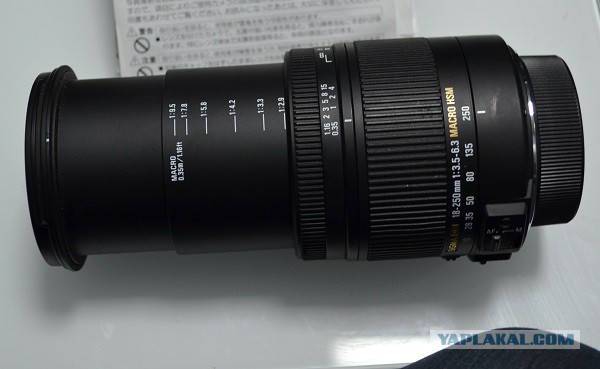 Объектив Sigma AF 18-250mm для Nikon ТРЭВЕЛ-ЗУМ