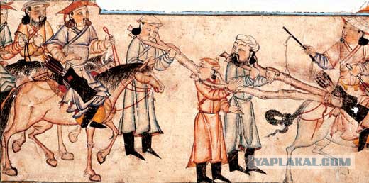 Как Чингизхан воевал с татарами