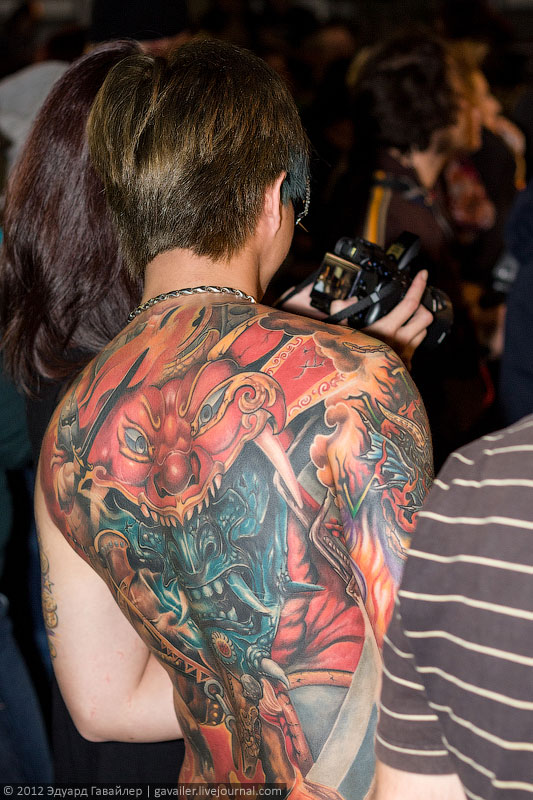 Искусство татуировки на международной конвенции