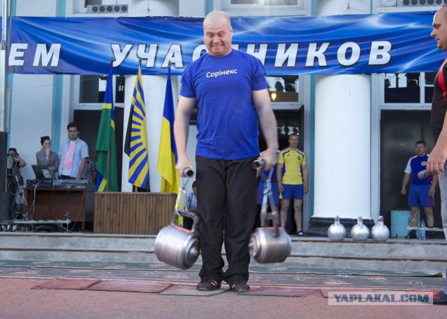 Чемпионата Украины по силовому поднятию гирь