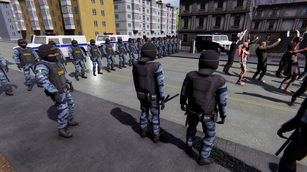 В Steam появился симулятор ОМОНа, в котором можно будет разогнать митинг