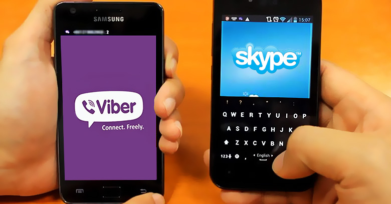      VoIP-: Skype Out, Viber