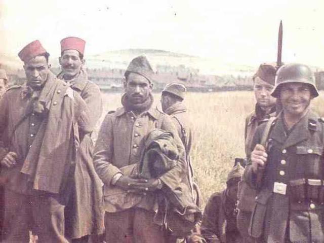 Механокавалерия против народных вагонов в битве за Анну. 1940