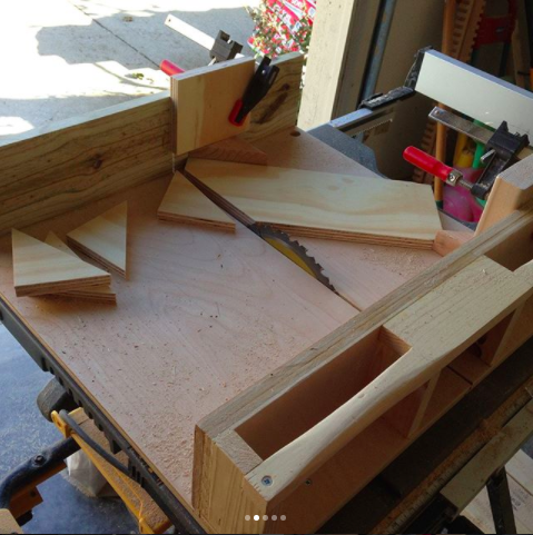 Строим тележку-органайзер в мастерскую