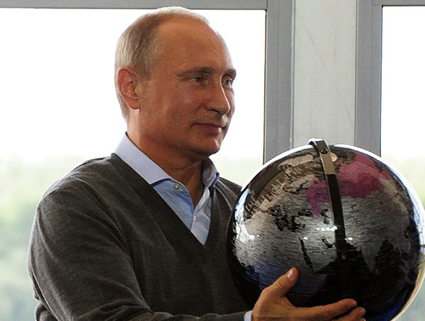 Путин пошутил с юными географами: Граница России нигде не заканчивается