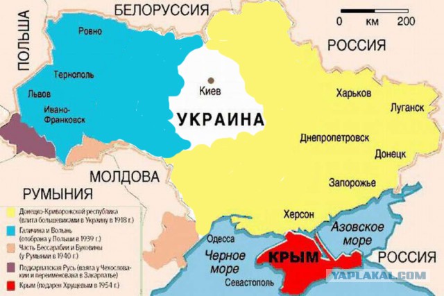 Поляки намереваются отобрать назад запад Украины