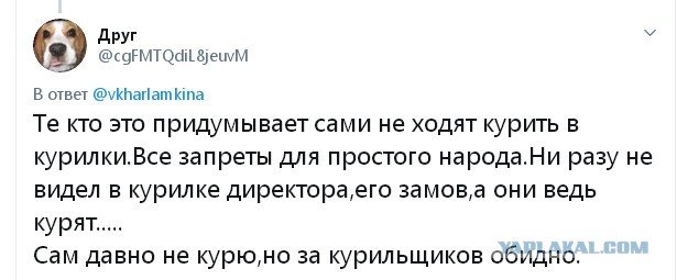 Сегодня они запрещают курить, а завтра отключат лифты и заставят бегать по лестницам