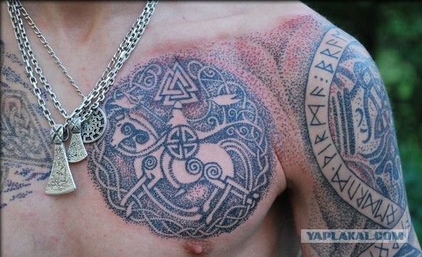 Татуировки с Рунами (подборка фото) - Страница 5 7607977