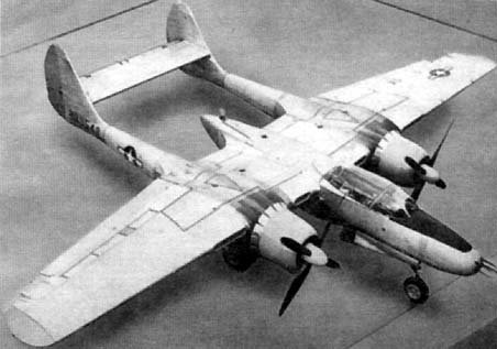 Northrop P-61 Black Widow: первый американский специализированный ночной истребитель