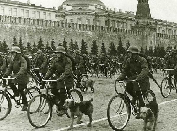 Участники парада Победы были... с хвостами