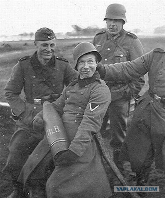 Веселье немецких солдат