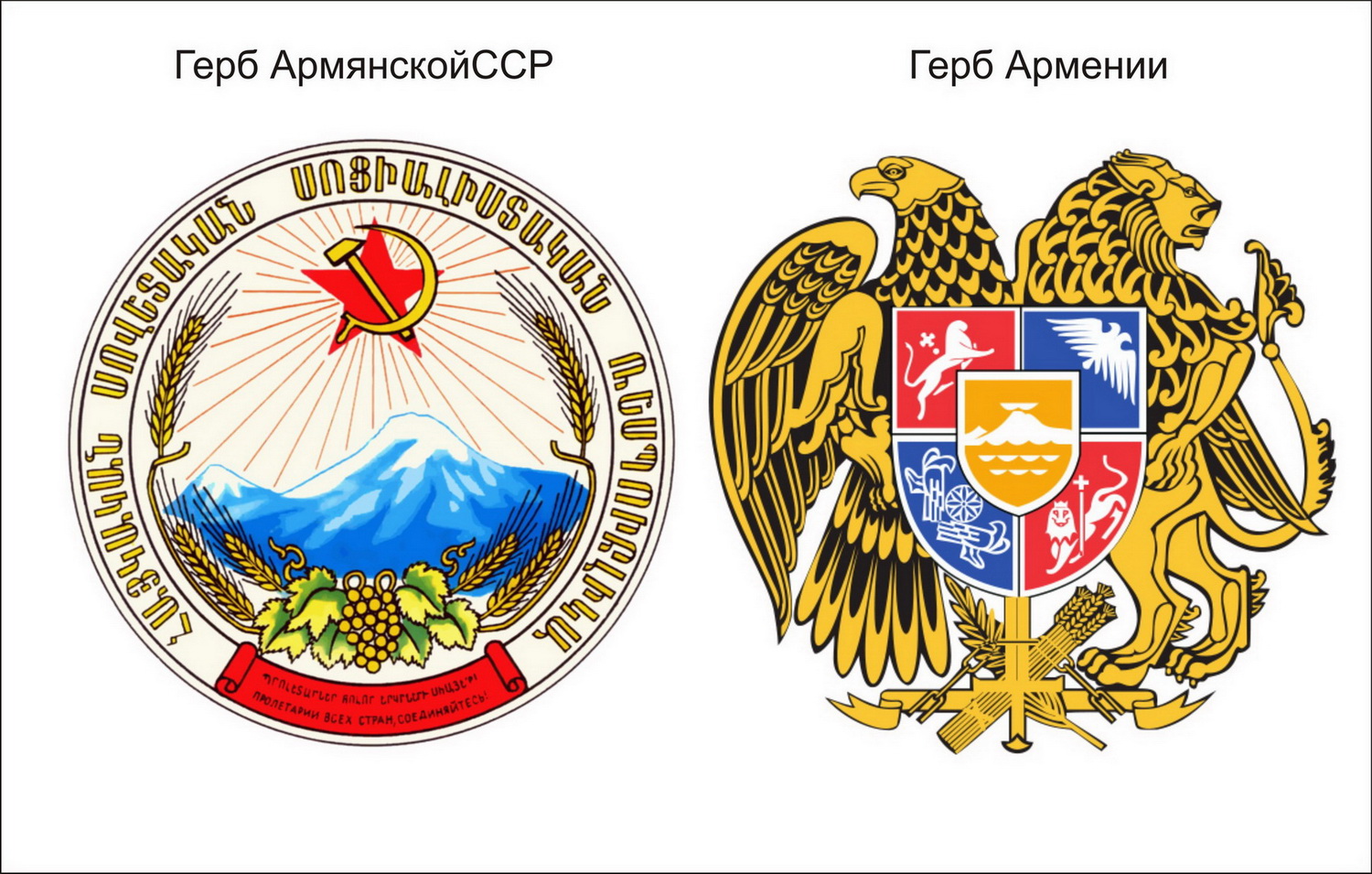 Герб Республики Армения в СССР