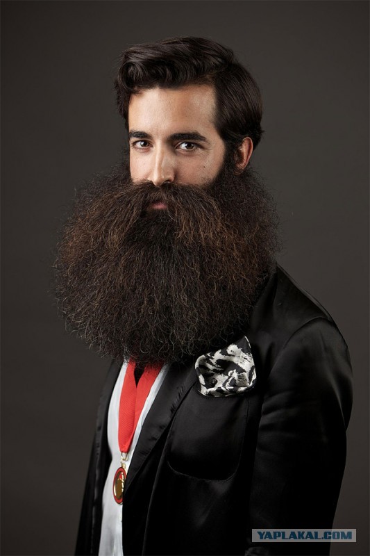 Человек давно хотел бороду но у него не росла и он пересадку волос сделал