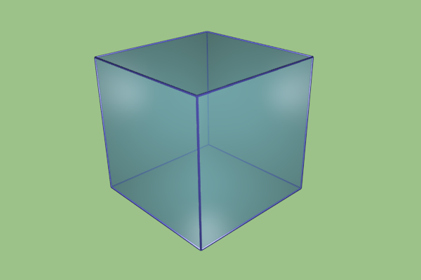Как сделать прозрачное стекло в blender
