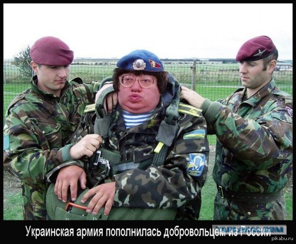 Российский десантник воюет за Украину