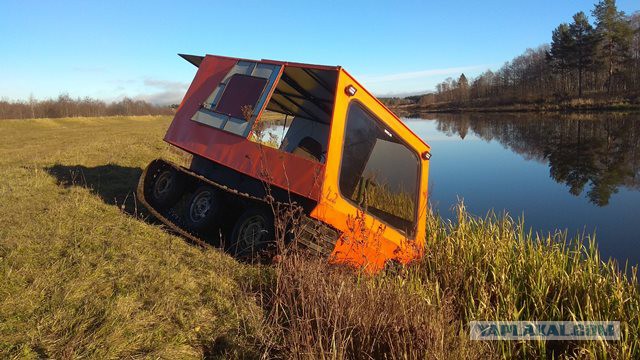 Мой самодельный гусеничный вездеход