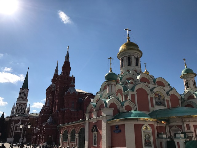 Прогулка по Москве сегодня