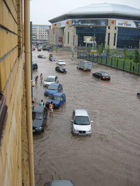 Ульяновск уходит под воду