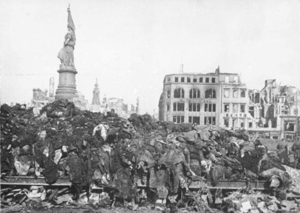 70 лет бомбардировки Дрездена