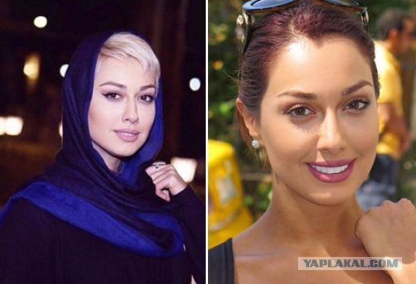 10 аморальных фотографий иранской актрисы, посмевшей снять хиджаб