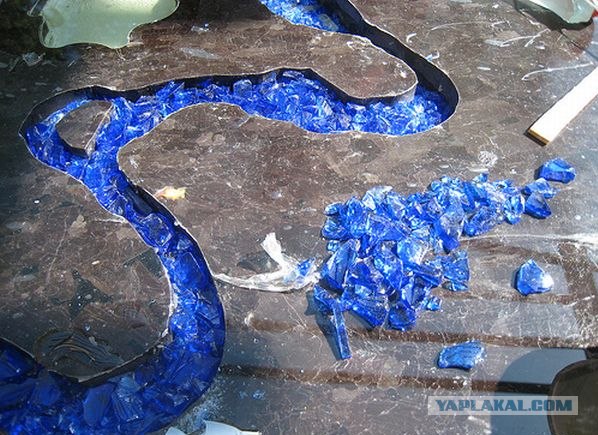 Синяя река на твоей кухне! (15 фото)