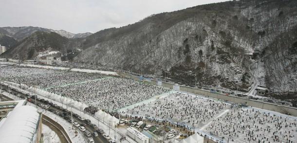 "Скромная" рыбалка по-корейски