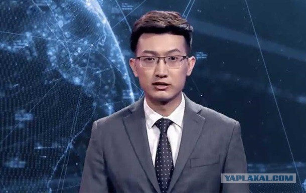 В Китае создан первый искусственный ведущий новостей.
