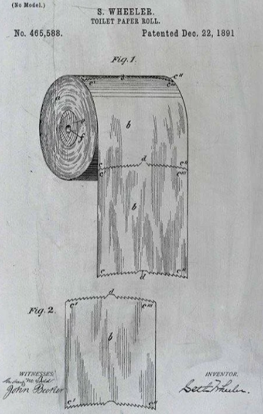 Как правильно вешать туалетную бумагу, к себе или от себя: патент 1891 года ставит точку в вечном споре