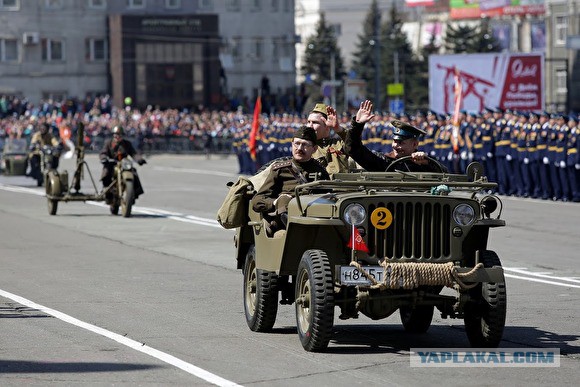 Больше половины россиян оказались равнодушны к парадам Победы