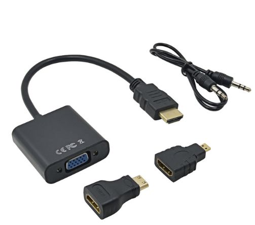 Mini HDMI к DVI монитору.