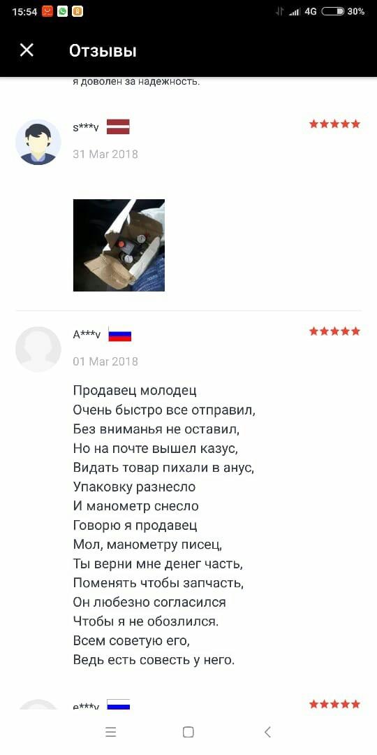 Мир отзывов к товарам Алиэкспресс