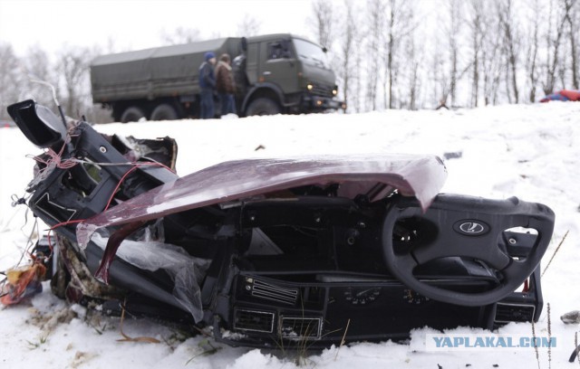 Смертельная авария под Тулой: «семерку» разорвало на части