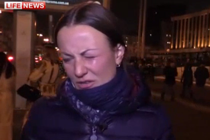 Корреспондента LifeNews в Киеве избили журналисты