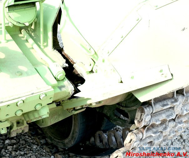 Т-72Б3 после удара