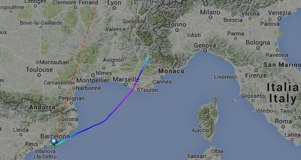 Самолет Airbus A320 разбился на юге Франции