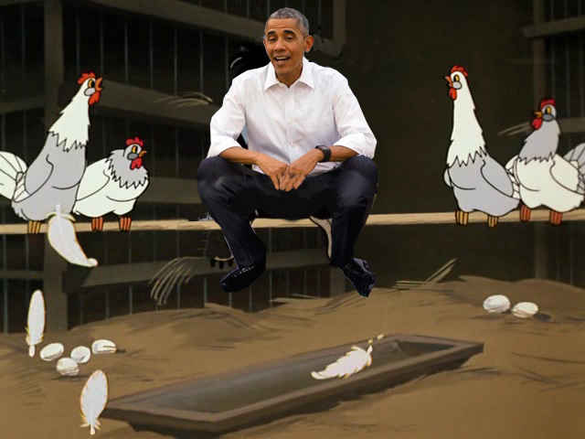Фотожаба "Обама на Кемпинге"