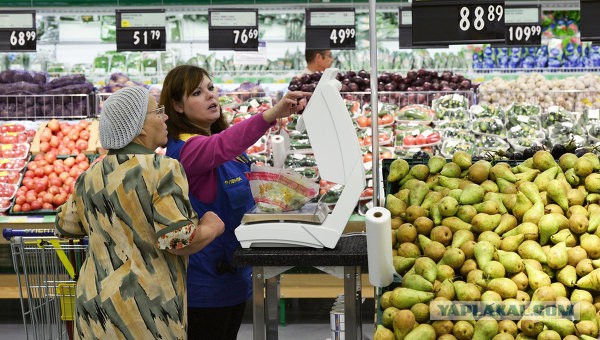 Цены в российских магазинах вырастут на 10%