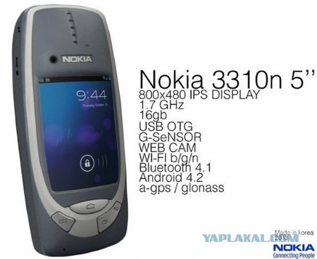 Финны выпустят современную версию Nokia 3310