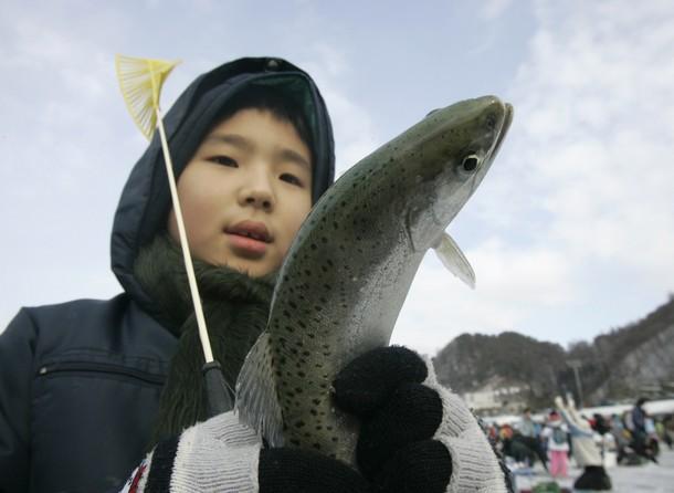 "Скромная" рыбалка по-корейски