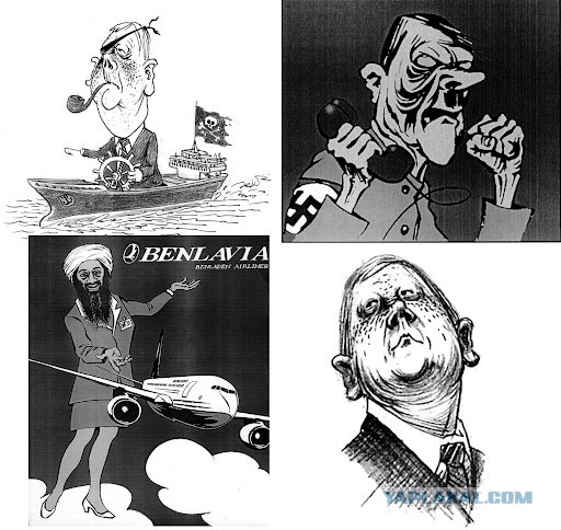 Выставка карикатур Дениса Лопатина