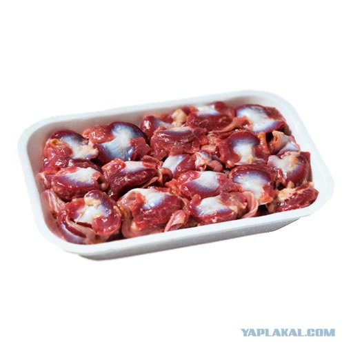 Желудки куриные в майонезе