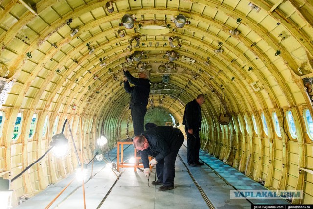 Производство самолётов Ил-76 и Ту-204