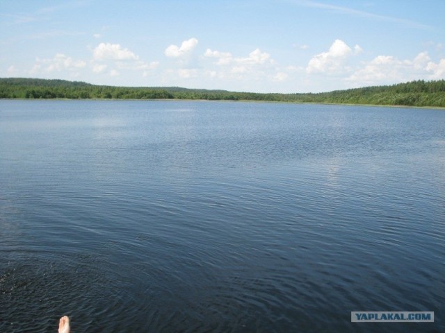 Озеро в Беларусской глубинке