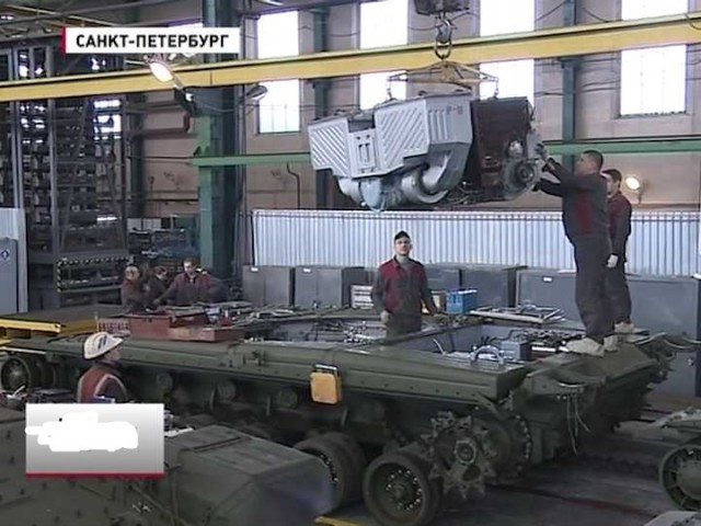 На 61-м бронетанковом ремонтном заводе уже Т-80 вовсю восстанавливают