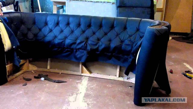 Каретная стяжка видео диваны