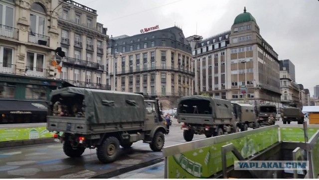 Брюссель стал похож на военную базу