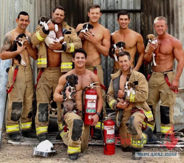 Для Япенных дев - у пожарных Австралии новый календарь
