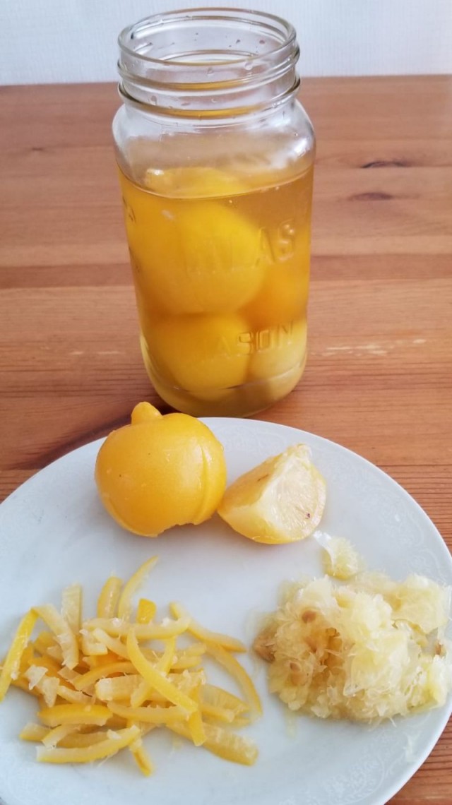 Соленые лимоны.Марокканские разносолы.